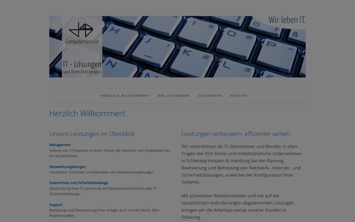 Screenshot of jeb-computer.de