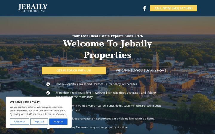 Screenshot of jebaily.net