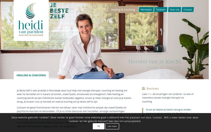 Screenshot of jebestezelf.nl
