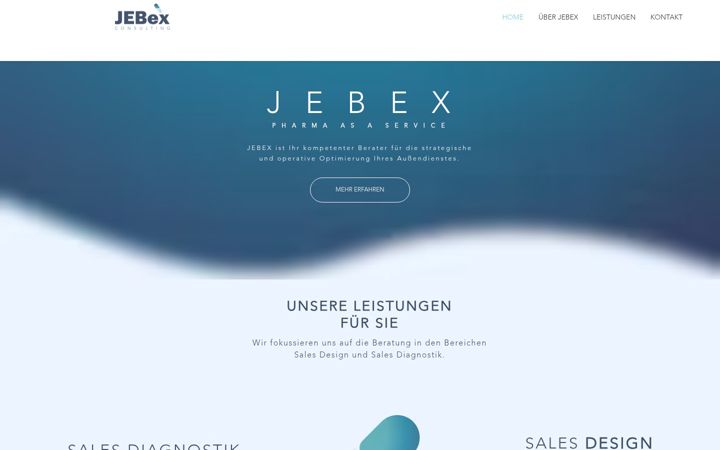 Screenshot of jebex.de