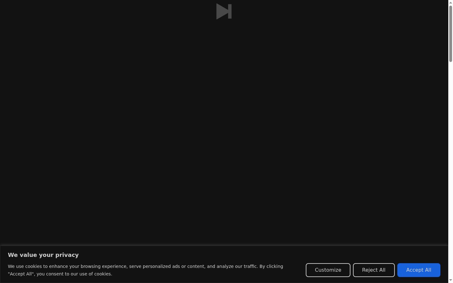 Screenshot des Einwilligungsbanners vor jeglicher Interaktion