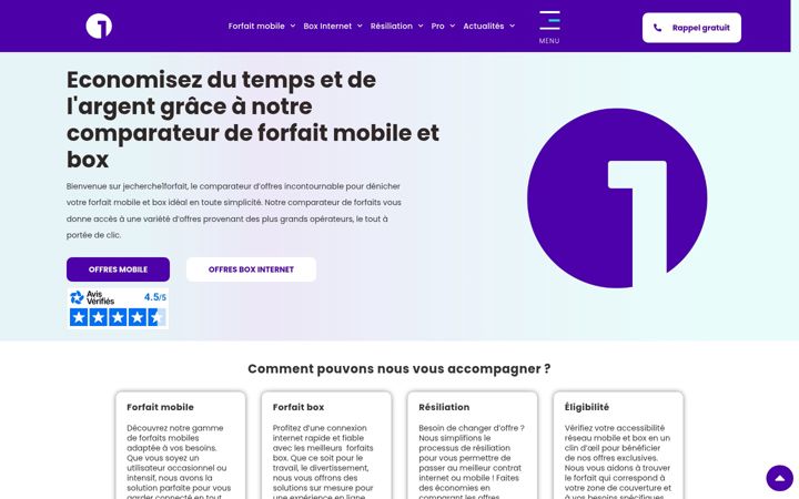 Екранна снимка на jecherche1forfait.com