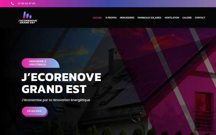 Screenshot of jecorenove-grandest.fr