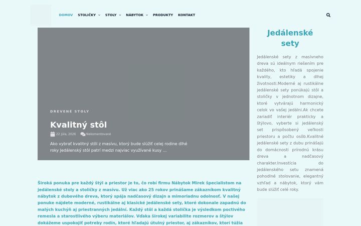 Screenshot of jedalenskesety.sk