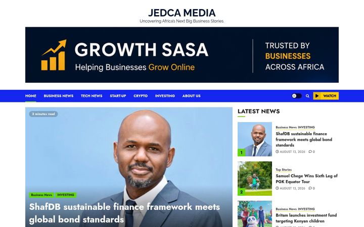 Screenshot of jedcamedia.com