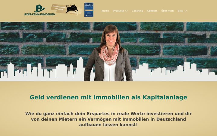 Screenshot of jeder-kann-immobilien.de