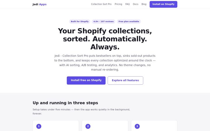 Screenshot of jediapps.com