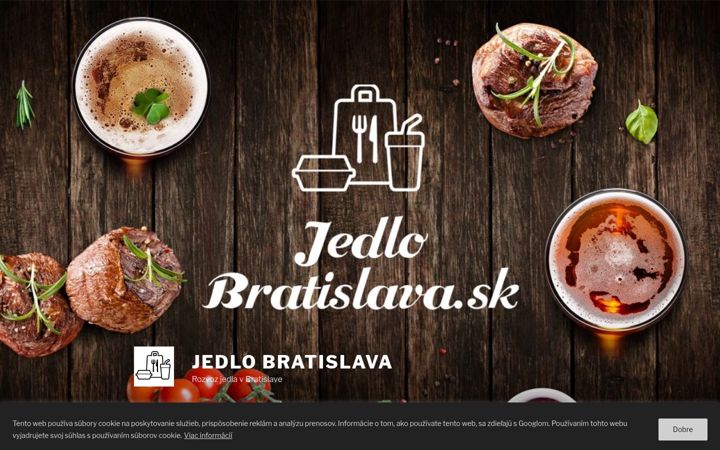 Screenshot of jedlobratislava.sk