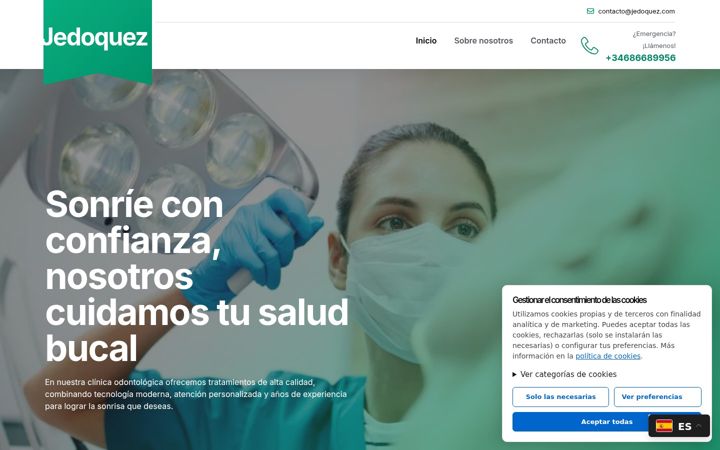 Screenshot of jedoquez.com