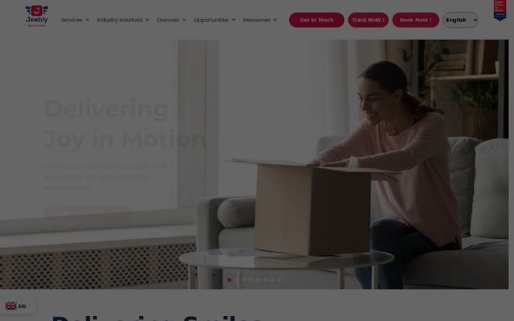 Screenshot of jeebly.com