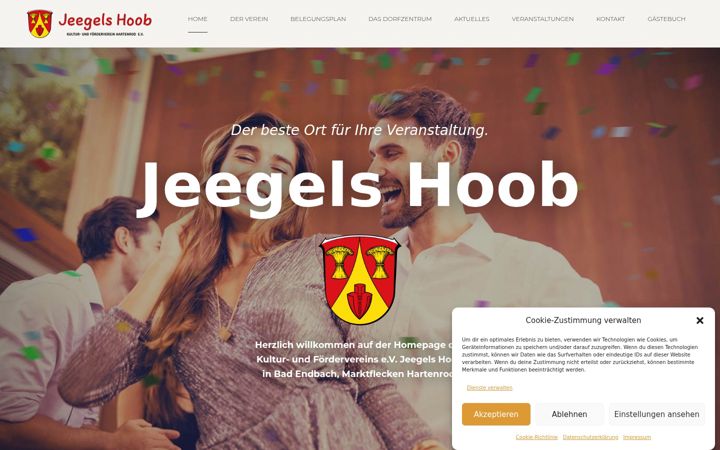 Screenshot of jeegels-hoob.com
