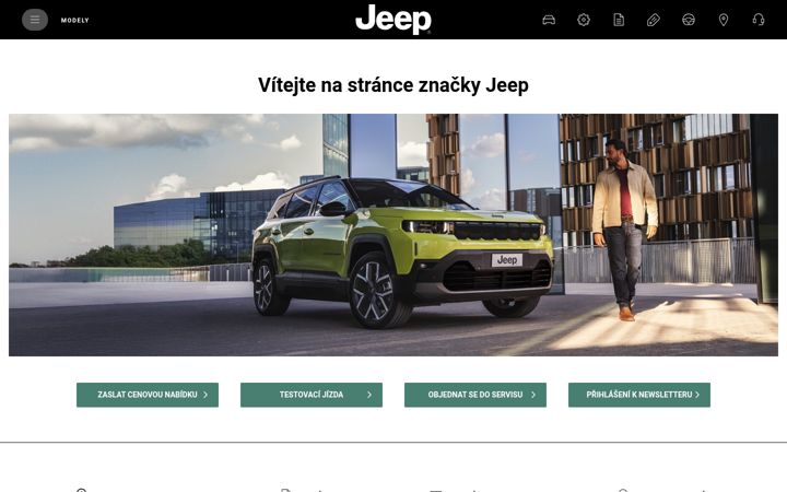 Screenshot of jeep-formulare.cz