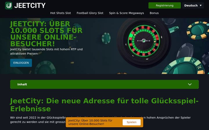 Screenshot of jeet-city.net