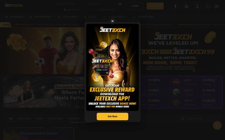 Screenshot of jeetexch99.com