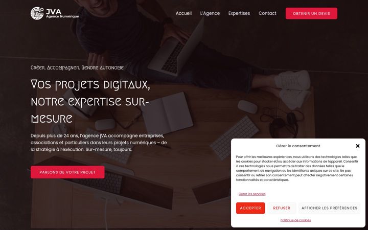 Screenshot of jeeve.fr