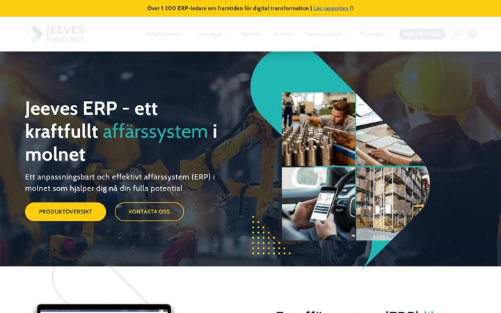 Screenshot of jeeveserp.com