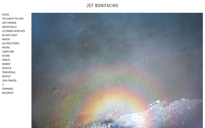 Screenshot of jefbonifacino.fr