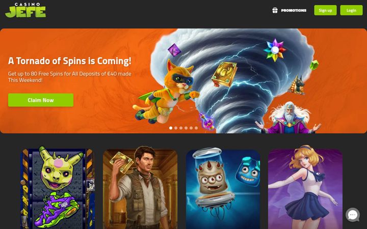 Screenshot of jefe.com