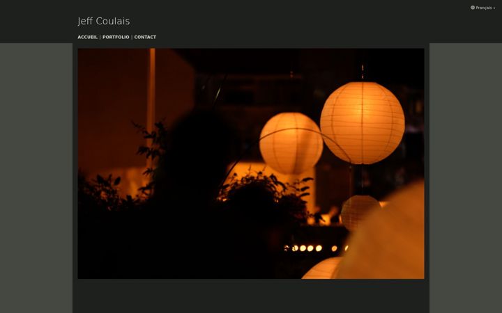 Screenshot of jeffcoulais.fr