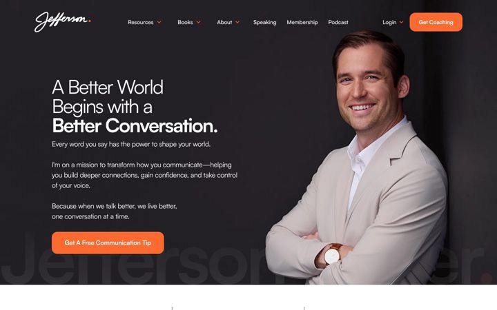 Screenshot of jeffersonfisher.com