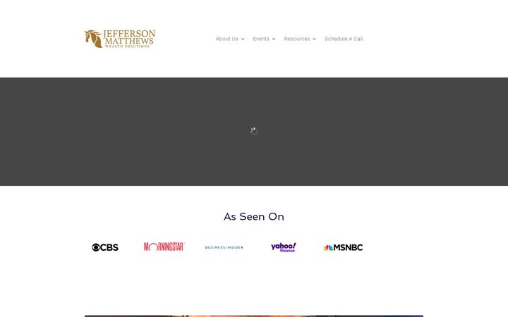 Screenshot of jeffersonmatthews.com