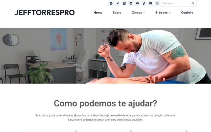 Screenshot of jefftorrespro.com.br