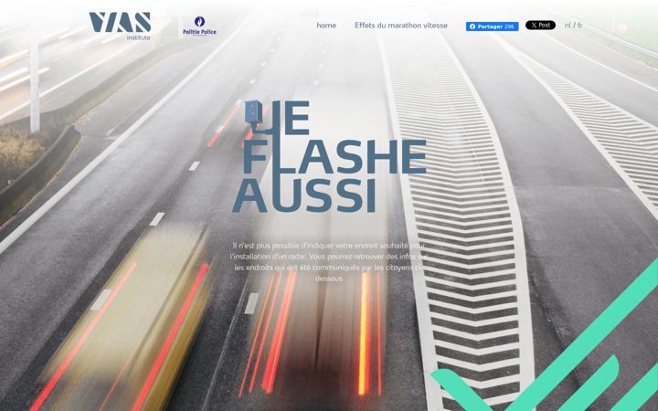 Screenshot of jeflasheaussi.be