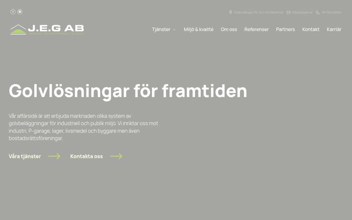 Screenshot of jegab.se