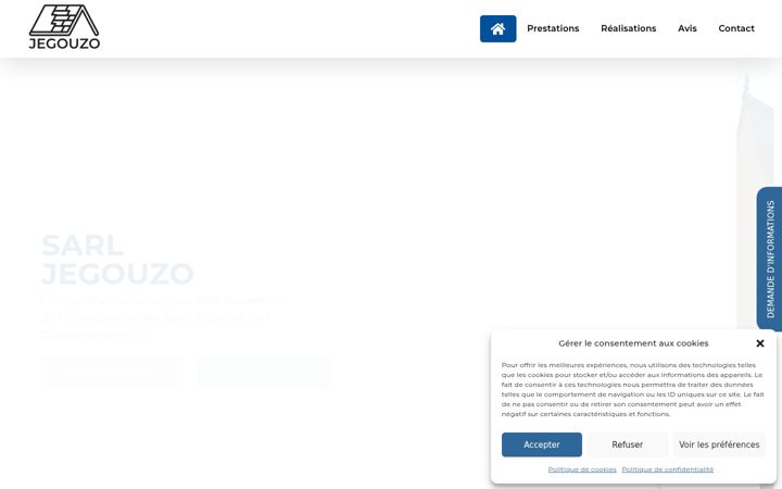Screenshot of jegouzo-couverture-morbihan-56.fr