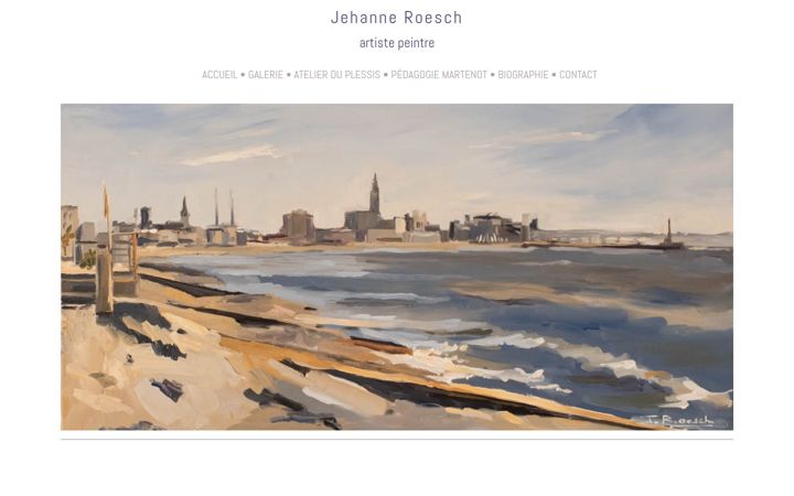 Screenshot of jehanneroesch.fr