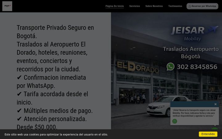 Screenshot of jeisarmobility.com
