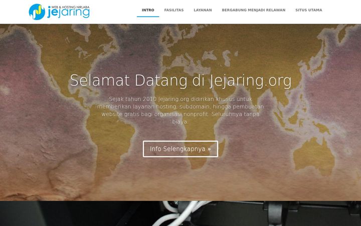 Screenshot of jejaring.fun