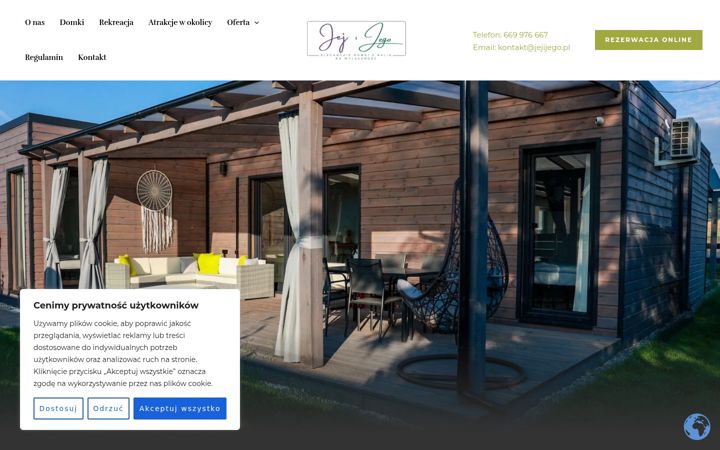 Screenshot of jejijego.pl