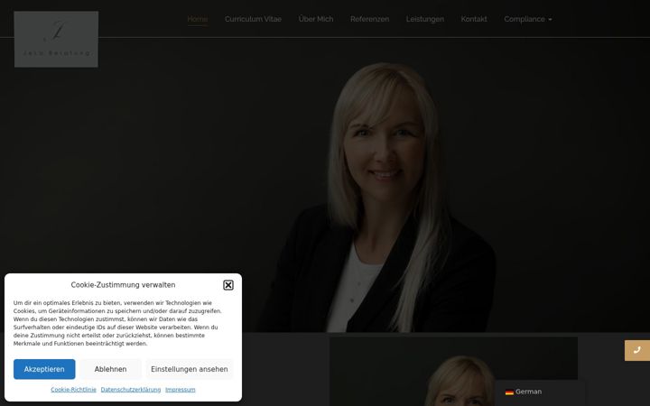 Screenshot of jela-beratung.de