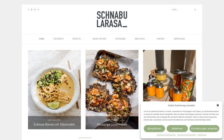 Skjermbilde av jelenamaier.com