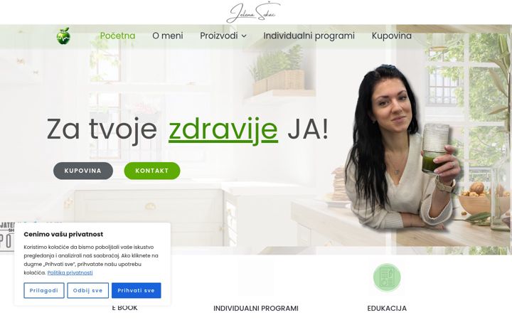 Screenshot of jelenashokac.com