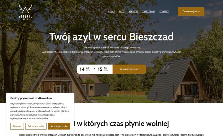 Screenshot of jeleniebrdy.pl