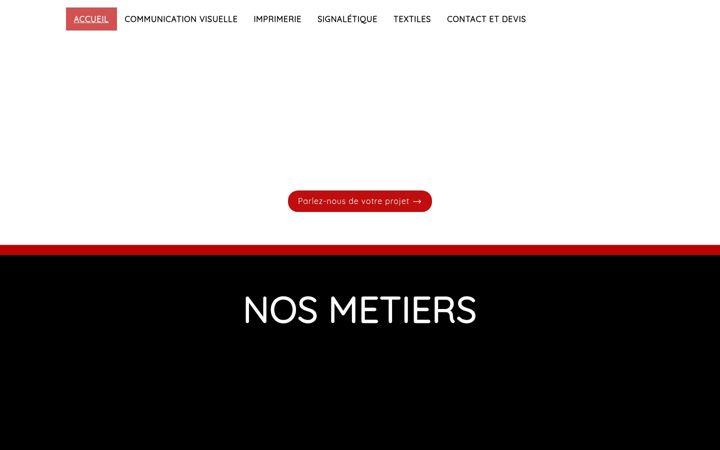 Screenshot of jelenimpression.fr