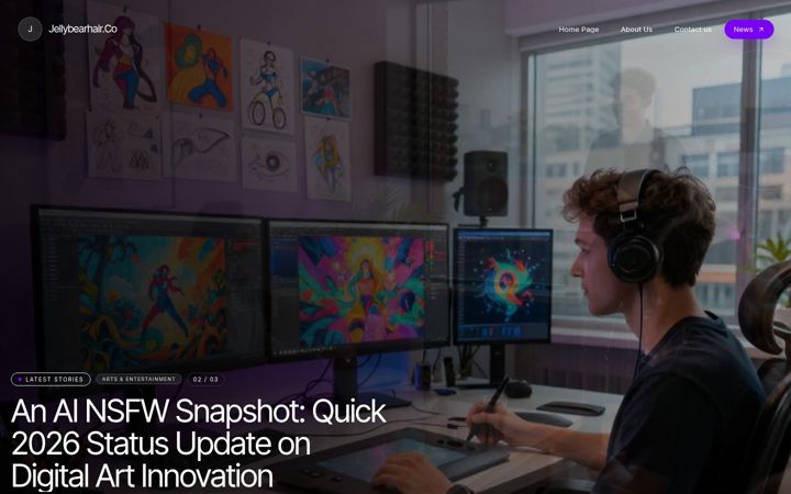 Screenshot of jellybearhair.co.uk