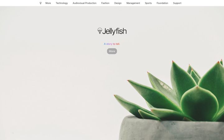 Screenshot of jellyfishcollection.com