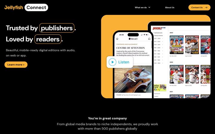 Screenshot of jellyfishconnect.com