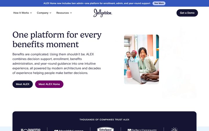 Screenshot of jellyvision.com