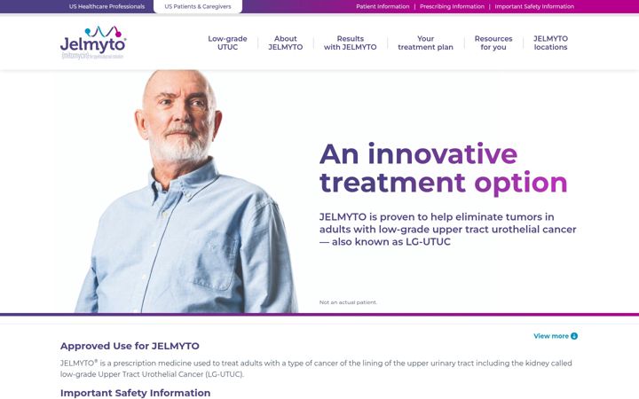 Screenshot of jelmyto.com