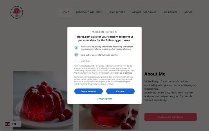 Screenshot of jelorec.com