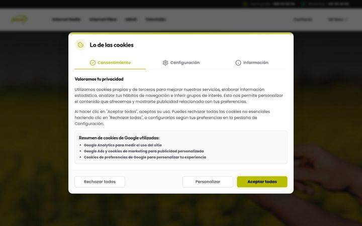 Screenshot of jelow.es