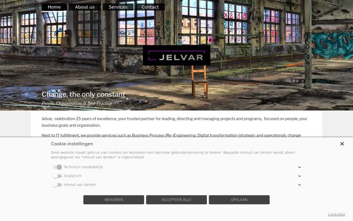 Screenshot of jelvar.eu