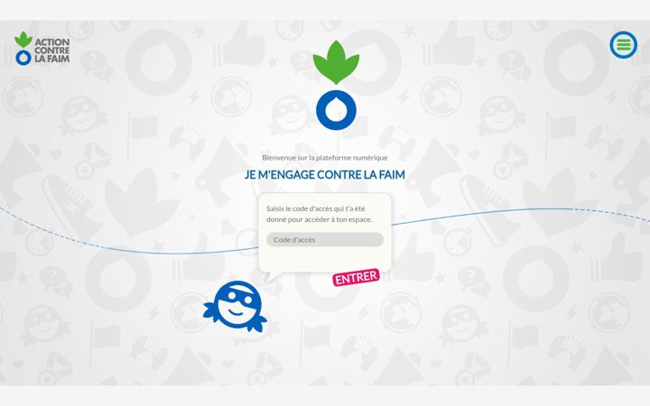 Screenshot of jemengagecontrelafaim.org