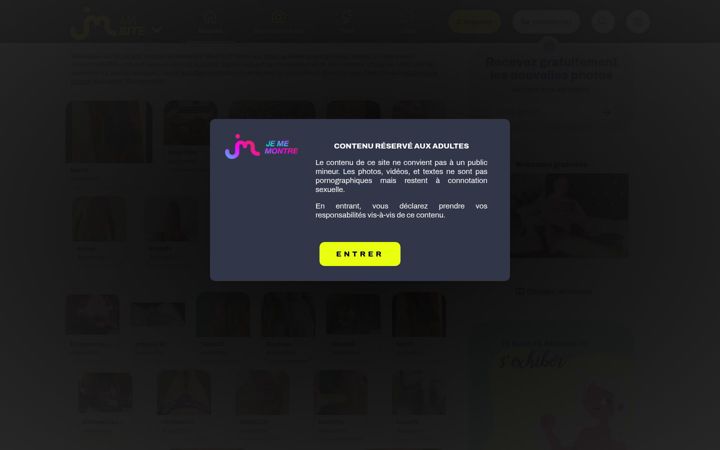 Screenshot of jemontremabite.com