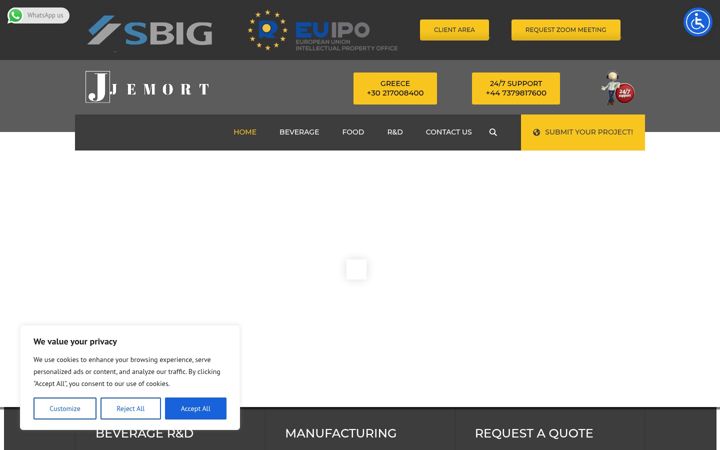 Screenshot of jemort.com