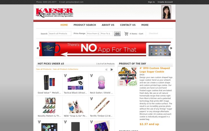 Screenshot of jemsalespromos.com